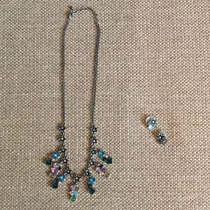 Vintage-look Necklace/Earrings